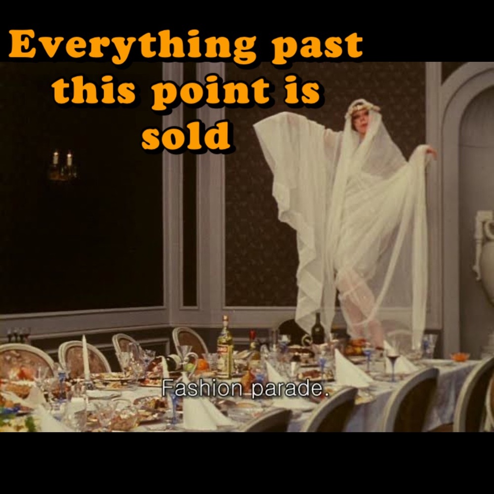 Everything past this point is sold.